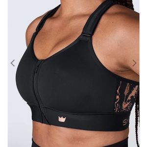 SHEFIT Black Flex Sports Bra